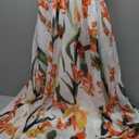 Remelon Womens Sexy Spaghetti Strap Deep V Neck Floral Boho Criss Cross Backless Chiffon Beach Party Long Maxi Dress (Small, Yellow)