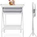 Amazon.com: Beberoad 2 in 1 Dog Bath Tub Dog Washing Station for Bathing and Grooming, Elevated Collapsible Foldable Portable Shower Bathtub for Small Dogs Cats Pet, Indoor and Outdoor : Pet Supplies