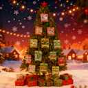 Christmas Money Holders for Cash Gift, 10 Pcs Funny Christmas Money Holder Ornaments, Unique Xmas Card with Plastic Dome, Lanyard and Adhesive for Xmas Tree Hanging Decorations (Colorful)