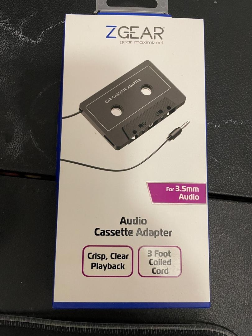 ZGEAR 3.5 MM CASSETTE ADAPTOR