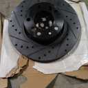 R1 Concepts Front and Rear Brakes and Rotors| Hardware Included| Front and Rear Ceramic Brake Pads and Rotors Kit| Fits 1991-1993 BMW M5, front 13.6 inch, thickness 1,26 inch, Rear 12.9 inch , thickness 0.79 inch