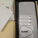 Esanik [2-Pack for iPhone 16 Pro Max 360 Privacy Screen Protector - 4-Way Anti-Spy Tempered Glass,Shatterproof, Anti-Peep, Scratch Resistant,Easy Installation Frame Included