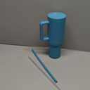 Simple Modern 40 oz Trek Tumbler with Handle and Straw Lid | Cup Holder Friendly Insulated Stainless Steel Travel Mug | Maui