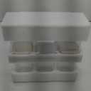 ComSaf 20 oz Glass Food Storage Jars Set of 6, Clear Storage Containers with Airtight Lids, Pantry Organization Jar, Spice Jar, Blooming Tea, Coffee and Sugar Container, Canister Set for Kitchen