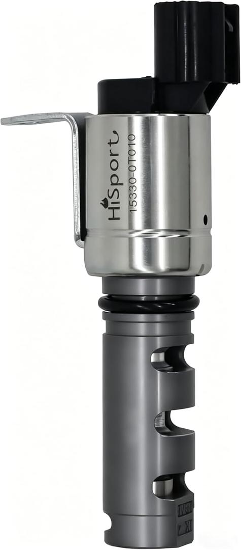 HiSport 15330-0T010 VVT Oil Control Valve Variable Valve Timing Solenoid - OEM 1533037010 19185637 - Compatible with Toyota Camry Corolla Highlander Matrix RAV4
