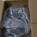 100 Sets 3 inch Button Maker Supplies, 75mm Button Supplies Parts Badge Part, Buttons Making Supplies, Includes Metal Pin Back Cover, Metal Shells, Blank Paper&Clear Film