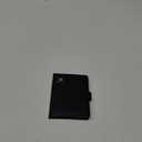 GOAUS Passport Holder for Travel with Airtag Card Slots, Money Pocket, Women Men RFID Blocking Wallet Book Case Black