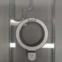 TORRAS Clear Strong Magnetic for Galaxy S25 Ultra Case [18N Mighty Magnetic] Ring Stand, [12FT Mil-Grade Drop Tested] Shockproof Translucent Slim Protective Phone Case for S25 Ultra, Crystal Clear