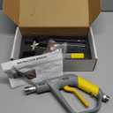 JOEJET Pressure Washer Gun with Mini Foam Cannon Dual Connector, Dual-Purpose Switch Spray Gun with 5 Power Washer Nozzle Tips, Dual Wand Foam Cannon, 1/4” Quick Connector