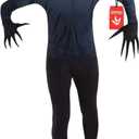 Morphsuits Eyeless Jack Costume, Scary Kids Costumes, Jeff The Killer, Rake Costume for Kids, Boys Halloween Costume (Small)