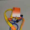 Fida Durable Slip Lead Dog Leash, 6 FT x 3/8" Heavy Duty Dog Loop Leash, Comfortable Strong Rope Slip Leash for Small Dogs and Puppies, No Pull Pet Training Leash with Highly Reflective (3/8", Orange)