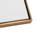 Cardinali Renewal Core Floater Frame, Antique Gold with Black Edge 11x14", 3/4" Deep, 3 Pack - No Glass or Backing, Hardware Included, Simple DIY Assembly, Floating Canvas Illusion Frame