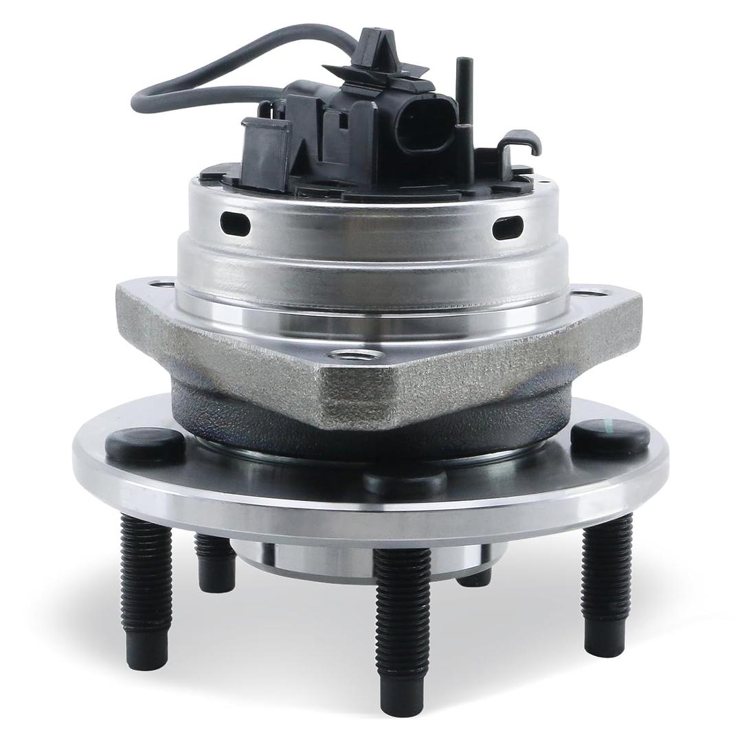 Front Wheel Hub Bearing Assembly Compatible with 2004-2012 Chevy Malibu, 2008-2010 Cobalt HHR, 2005-2010 Pontiac G6, 2007-2009 Saturn Aura Wheel Bearing and Hub Assembly 2006 2011 5 Lugs w/ABS 513214