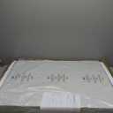 6FT Picnic Table Folding Table Camping Table Plastic Table Fold Up Table Lock for Party Event,White