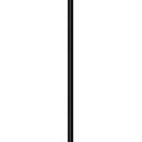 ML Lighting Searcy - 1 Light Outdoor Hanging Pendant-74.3 Inches Tall and 5.91 Inches Wide-Powder Coat Black Finish
