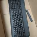 Logitech Signature K650 Comfort Full-Size Wireless Keyboard with Wrist Rest, BLE Bluetooth or Logi Bolt USB Receiver, Deep-Cushioned Keys, Numpad, Compatible with Most OS/PC/Window/Mac - Graphite