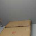 5 Lights Bohemia Wood Beaded Chandelier Farmhouse Antique Rustic Pendant Light for Bedroom Kitchen Island Dining Living Room, White, Dia 22 Inch