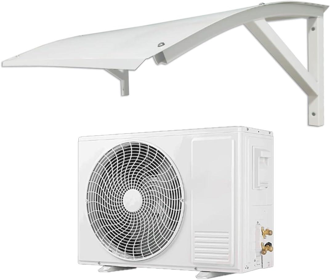 Air Conditioner Compressor Awning, Air Conditioner Cover, Patio Awning, Mini Split Cover for Outside Units, UV and Snow Resistant and Rainproof Air Conditioner Condenser Cover for Outside Units