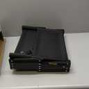 Extra Wide Dog Stairs for Large Dogs, Foldable Dog Ramp for Car with Non-Slip Surface, Lightweight Dog Stairs for Cars, Dog Steps for Cars, SUV, High Beds, Truck, Supports up to 250 lbs, 4 Steps