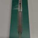 Mini Thermal Round Brush, 0.35 Inch Barrel Volume Heat Styling Brush for Men and Women Short Thin Curly Straight Hair, Heated Curling Iron,12 Temperature Setting (0.95 Inch with Bristles)