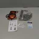 tanding Paper Towel Roll Holder Countertop for Coffee Lovers Women Men, Farmhouse Kitchen Decor and Accessories, Coffee Table Decor for Kitchen Home, 3D Hand-Painting Pattern, Metal