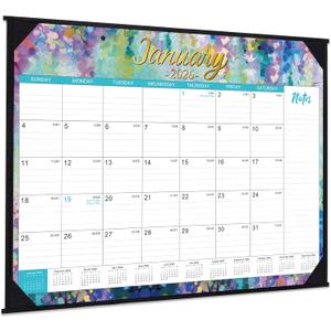 2026 Desk Calendar - Large Desk Calendar 2026, Jan.2026 - Dec.2026, 22" x 17", 2026 Calendar with Corner Protectors + Large Ruled Blocks, Desk Pad, To-Do List & Notes