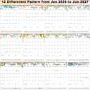 2026-2027 Wall Calendar Extra Large 22"x17", 2026 Wall Calendar 18 Month from January 2026 to June 2027, Hanging Wall Calendars 2026-2027 with Twin-Wire Binding for Home Office Planning Organizing