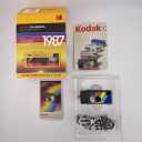 Kodak Charmera 1987 Keychain Digital Camera Type 05 Black Rainbow