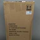 PawStep 50524 61" Portable Folding Pet Ramp, Black