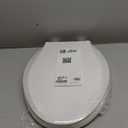 KOHLER 4636-RL-0 Cachet ReadyLatch Elongated Toilet Seat Slow Close, Soft Close Toilet Seat Quiet Lid, Contoured Grip-Tight Bumpers Installation Hardware, Apartment Essentials, White