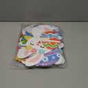 8 Pcs Easter Yard Signs Garden Decoration Outdoor Yard Signs Egg Bunny Rabbit Carrot Basket Chicken with Stakes for Easter Party Decorations Lawn Photo Props Patio Walkway