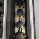 Full Body Rain Shower System - 16inch Matte Black LED Rain Shower Thermostatic Faucet Set - Spray Jet with On-off Switch, Can Run Together