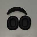 Silicone Case Cover for AirPods Max Headphones, Ear Pad Case Cover/Ear Cups Cover/Headband Cover for AirPods Max 2/1 (2026/2024/2020)(USB-C/Lightning), Silicone Accessories for Apple AirPod Max, Black