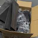 SONGMICS Shoe Rack, 10-Tier Shoe Shelf, Shoe Storage Organizer, 11 x 32.7 x 68 Inches, Metal Frame, Non-Woven Fabric Shelves, for Entryway, Bedroom, Black ULSH110BH01