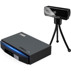 Printer Camera Monitor Smart Kit WiFi Box HD 1080P Real-Time Remote Control Time-Lapse Photography for 3D Printing Cloud Slice Cloud Print with APP 8G TF Card Compatible with Most