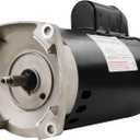 B2854 Pool Pump Motor,1.5HP Pool Pump Motor, 3450 RPM, 56Y Frame,115V/230V PSC Motor w/1.1 Service Factor,Compatible with Century, Smith & Major Pool/SPA Systems,Square Flange Pool Motor