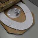 Bemis 1500EC 390 Lift-Off Wood Elongated Toilet Seat, Cotton White (Pack of 1)