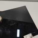 Extra Large Black Acrylic Box Winners Bank with 2 Keys, Slot, Storage Waist Bag, Portable Casino Cash Money Lock Box Safe for Gamblers, 1Pack