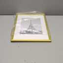 upsimples 12x16 Picture Frame, Display Pictures 8.5x11 with Mat or 12x16 Without Mat, Wall Hanging Photo Frame, Gold, 1 Pack