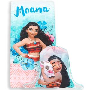 Jay Franco Disney Moana Tropical Slumber Sack - Cozy & Warm Kids Lightweight Slumber Bag/Sleeping Bag (Official Disney Product)