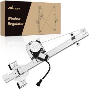 Nilight Power Window Regulator/Motor Rear Passenger Side Compatible with Chevrolet Silverado/GMC Sierra 1500 2500 HD 3500 HD 2007 2008 2009 2010 2011 2012 2013,Rear Right,741-389