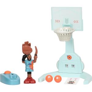 Moose Toys Space Jam: A New Legacy - Super Shoot & Dunk Playset with Lebron Figure, Multicolor (14568)