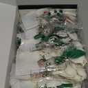 IATOM White Rose Bouquet Building Set, 12Pcs Wedding Flower Botanical Collection for Adult, Valentine's Day Gift for Her/Girlfriend/Mom/Wife/Couple, Boho Modern Home Office Table Centerpiece Decor