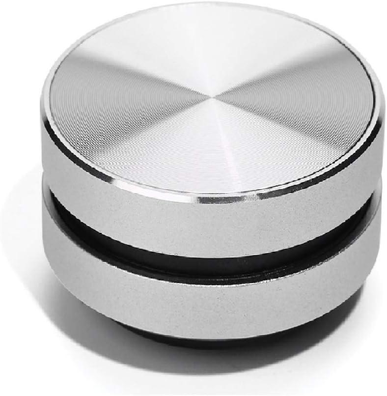 Bone Conduction Speaker, True Wireless Speakers Mini Portable Stereo Sound Creative Speaker Compatible with iPhone, iPad, Samsung, Tablets and More Box (Silver)