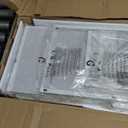 OLIXIS 7 Drawer Dresser for Bedroom, Wide Fabric Storage Tower with Wooden Top and Metal Frame, Closet Chest Organizer Furniture, TV Stand for Living Room Hallway, White