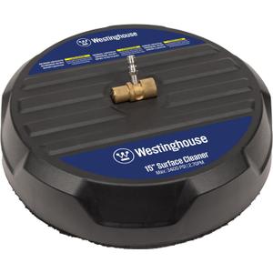 Westinghouse Universal 15" Pressure Washer Surface Cleaner Attachment - 3400 Max PSI, 1/4" Connector - For Gas and Electric Pressure Washers