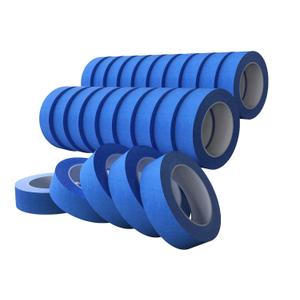 SWRT Blue Painter's Tape 1 Inch x 55 Yards x 24 Rolls (1320 Yards Total)  Upgraded Adhesive Masking Tape, Multi-Surface, Clean Removal, No Residue, for Walls, Trim, DIY, Crafts & Painting Projects