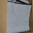 Washable Area Rugs 8'x10' Non-Slip Modern Abstract Soft for Living Room Entryway Bedroom Nursery, Print Pattern, Dark Black Gold