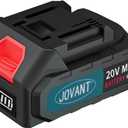20V 4.0Ah Lithium Battery for Power Tools, Rechargeable Li-ion Battery Compatible Chainsaw & Nail Gun (1Pack) (Charger Not Included)