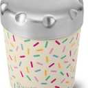 S'well Stainless Steel Ice Cream Chiller, 16oz, Sweet Sprinkle, Triple Layered Vacuum Insulated Container Keeps Ice Cream Frozen For Up To Four Hours, BPA Free